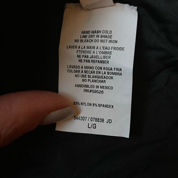 BECCA by Rebecca Virtue Fine Line Rib American Fit Bottoms Size L NWOT - Picture 9 of 10